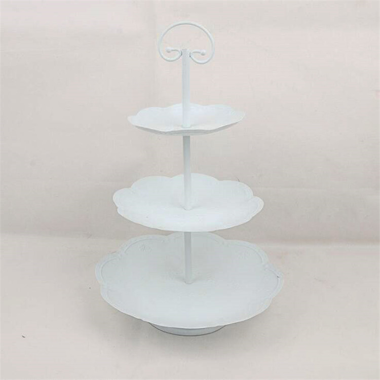 3 tier metal cake stand 6