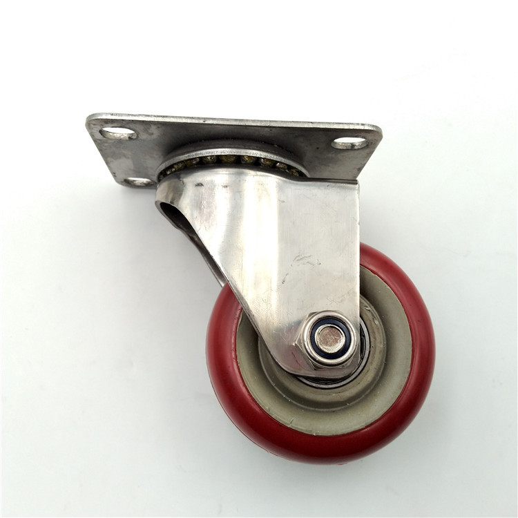 75mm stainless steel caster wheels (4)
