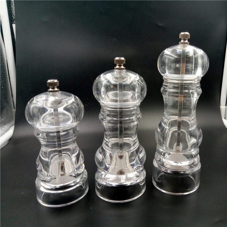 Acrylic pepper grinders 3