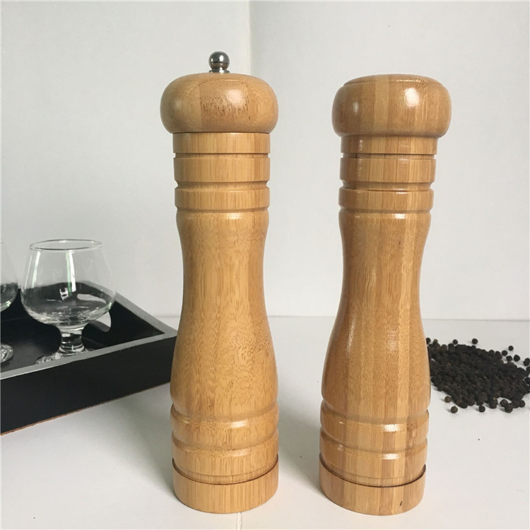 Bamboo Pepper grinders 1