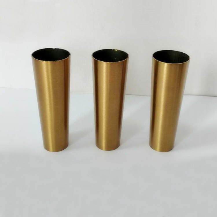 Brass table leg cap