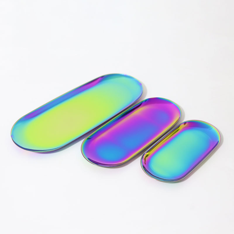 Colorful Oval Trays (4)
