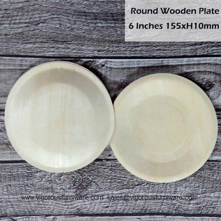 Disposable wood plates 3