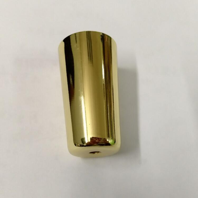 Gold furniture leg caps