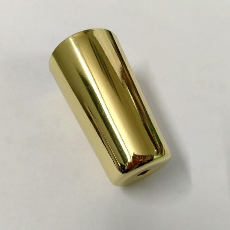 Gold table leg caps (3)