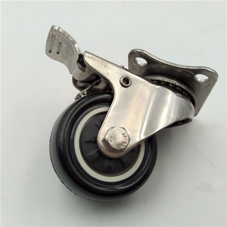 PU Stainless steel casters34 (3)