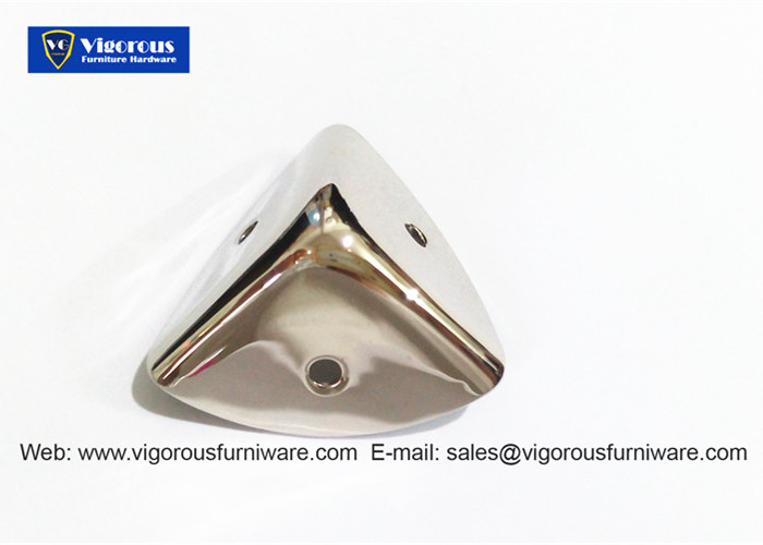 Silver Brass Corner for Suitcase Box Cosmetic Jewellery Box Vigorous manufacture of box corner hinge lock hook and handle5