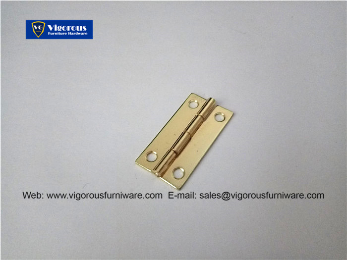 Vigorous hardware of box hinge small gold plating hinge2