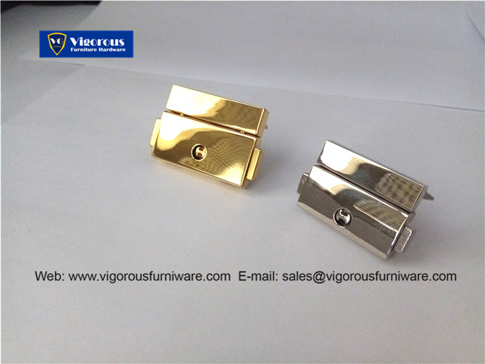 Vigorous hardware of handbag button lock gold plating wooden box lock45