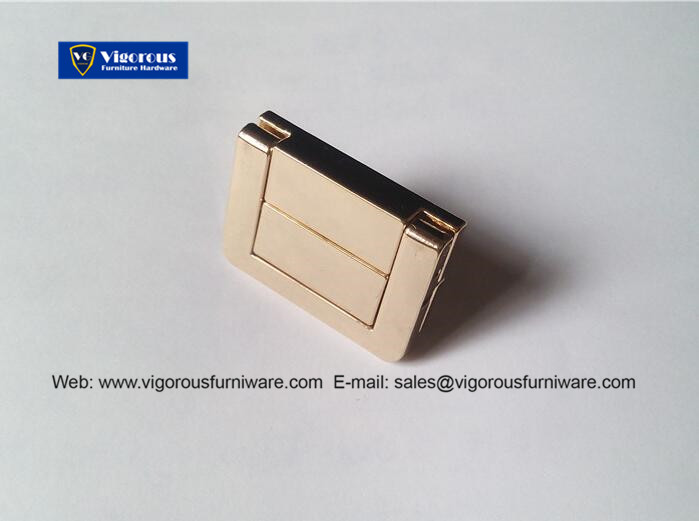 Vigorous hardware of small bag lock rose gold plating wooden box lock14