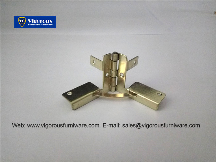 Vigorous hardware of small wooden box hinge chrome or gold plating1012