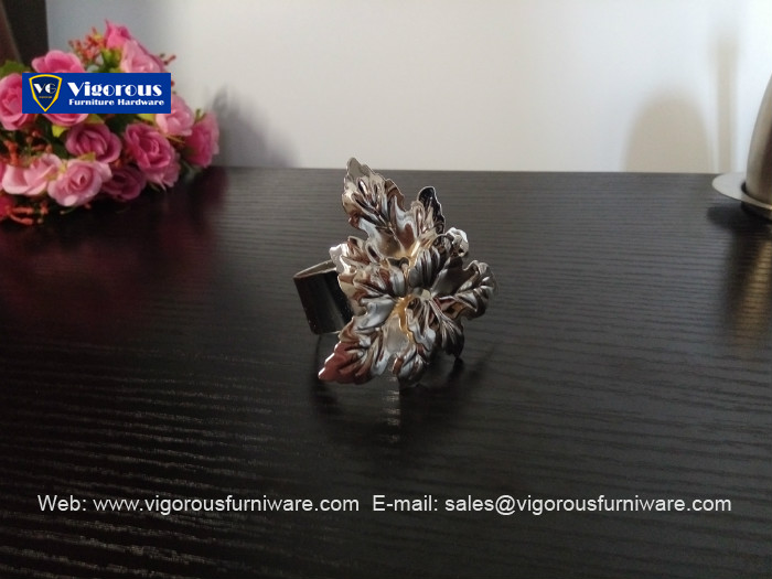 vigorous-tableware-leaves-nickel-plating-napkin-ring-napkin-holder-4