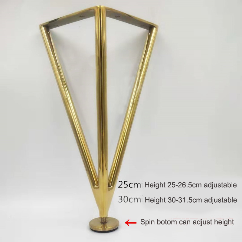 brass cabinet legs (3)