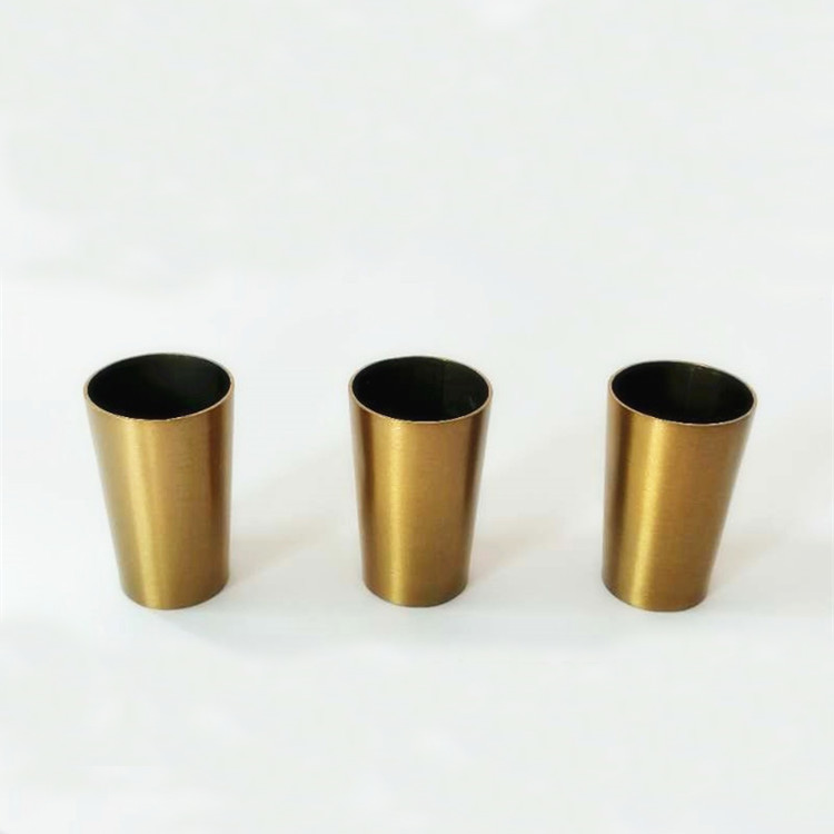 brass furniture foot caps