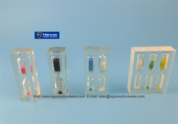 shenzhen vigorous furniture hardware hourglass nameplate candle holder189